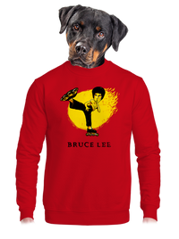 unisex mikina bez kapuce