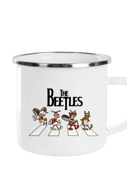 Beatles plecháček White