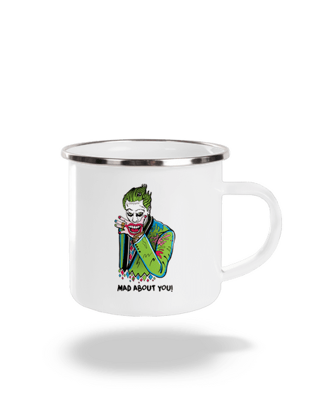 Joker a Harley plecháček White