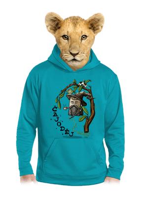 Čajoděj dětská mikina klokanka Hawaiian Blue