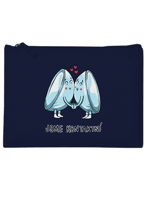 Kontaktní čočky taštička French Navy