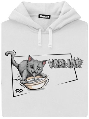 Kočičí horoskop: Vodnář dámská mikina klokanka White