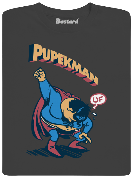Pupekman pánské tričko Dark Grey
