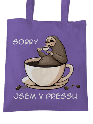 V pressu taška Violet