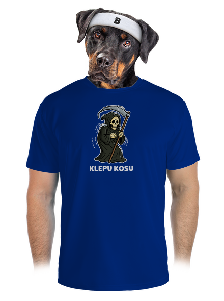 Klepu kosu pánské sportovní tričko Royal Blue Mal
