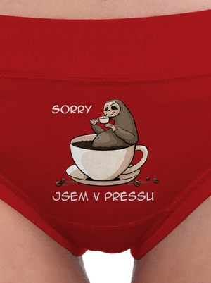 V pressu dámské kalhotky Red Mal