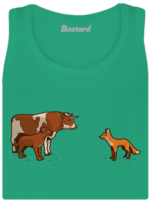 Vůl, pes a vulpes dámské tílko klasické Mint Mal