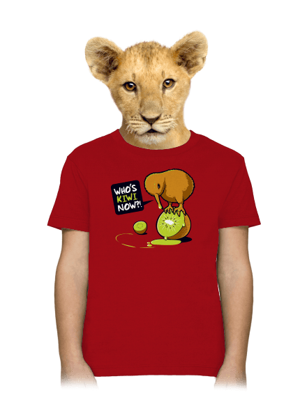 Kiwi dětské tričko Red