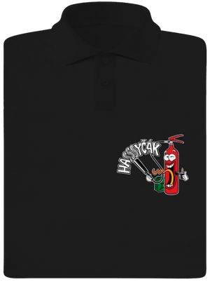 Hasyčák pánská polokošile Black