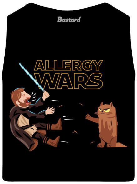 Allergy Wars pánské tílko Black