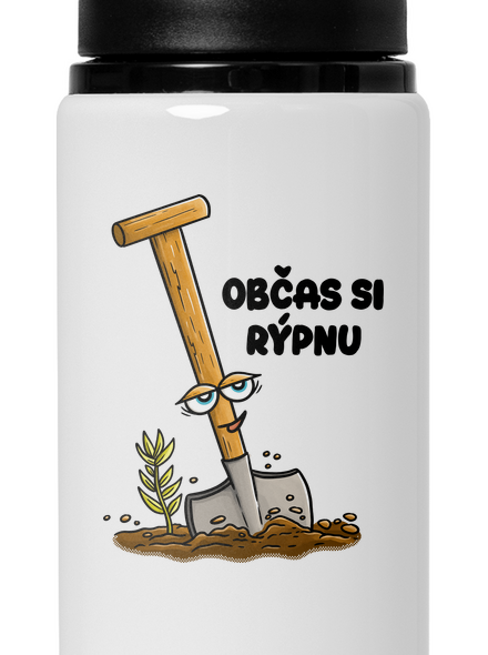 Občas si rýpnu lahev na vodu White