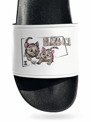 Kočičí horoskop: Blíženci pantofle White