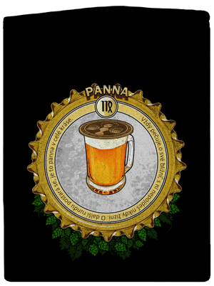 Pivní horoskop: Panna dámská mikina na zip Black