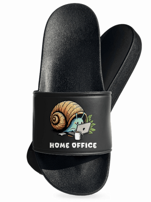 Šnekův home office pantofle Black