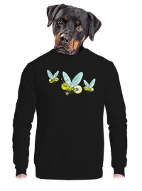 unisex mikina bez kapuce