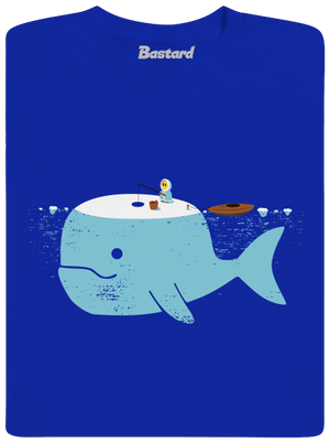 Rybaření  pánské tričko Cobalt Blue