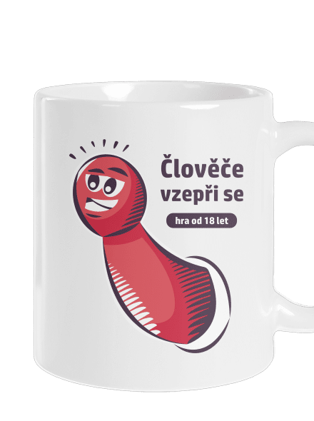 Člověče vzepři se klasický hrnek White