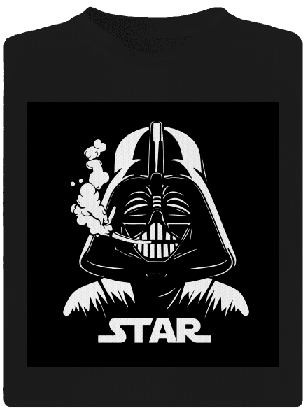 Darth Star dětské sportovní tričko Black