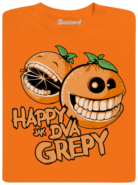Happy grepy dětské tričko Orange