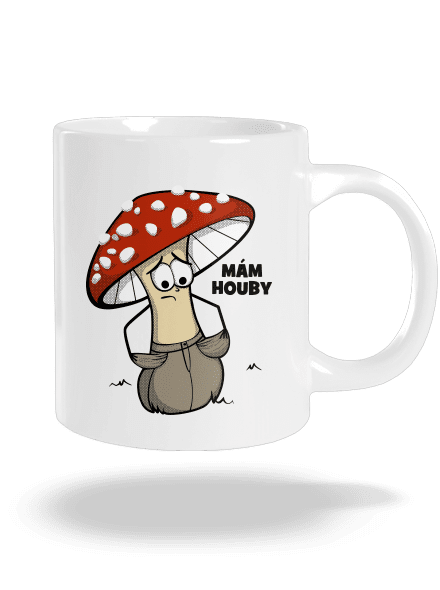 Mám houby velký hrnek White