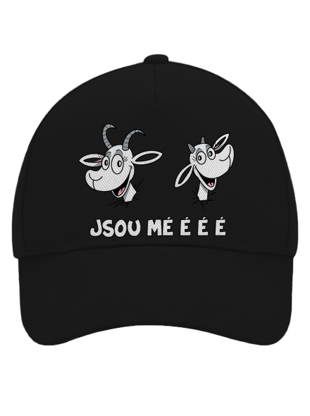Kozy Jsou méééé kšiltovka baseballka Black