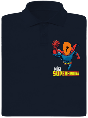 Můj superhrdina pánská polokošile Navy Mal