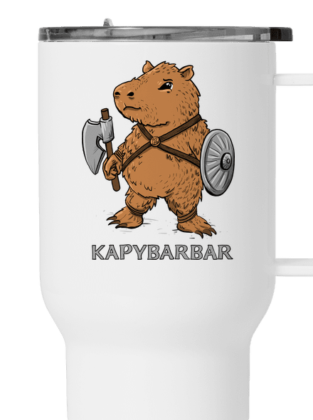 Kapybarbar termohrnek White