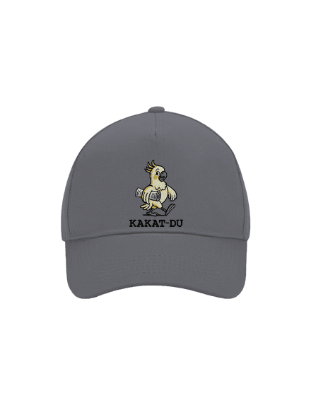 Kakat-du kšiltovka baseballka Graphite grey