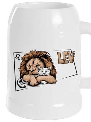 Kočičí horoskop: Lev  půllitr White