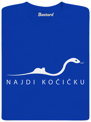 Najdi kočičku pánské dlouhý rukáv Royal Blue