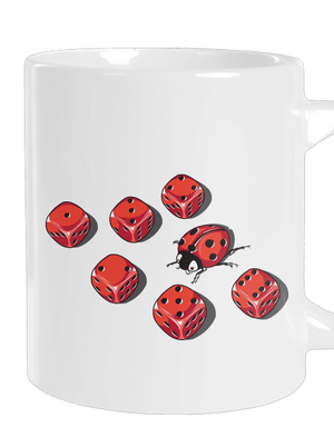 Mimikry velký hrnek White