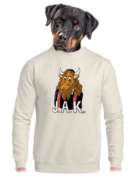 unisex mikina bez kapuce