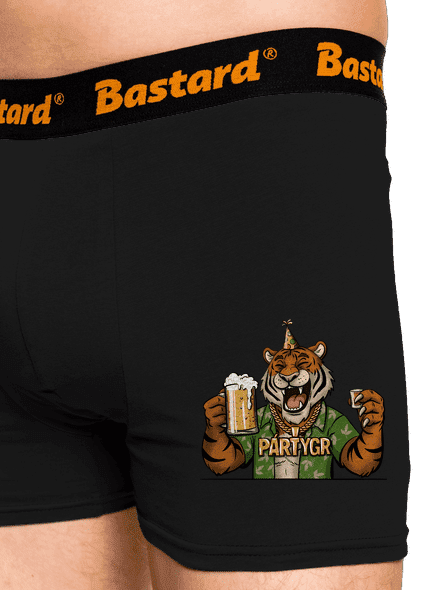 Pártygr boxerky Black