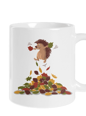 Radost z listí klasický hrnek White