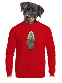 unisex mikina bez kapuce