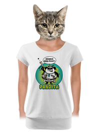 dámské tričko s lemem