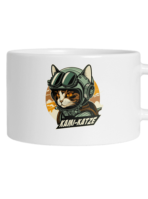 Kami-Katze hrnek makronka White