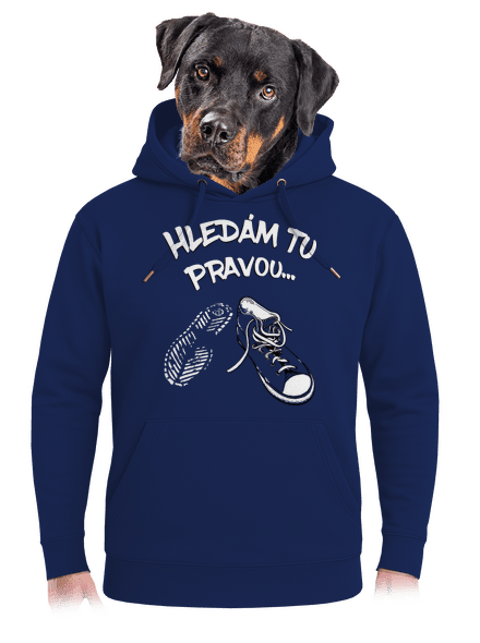 Hledám tu pravou unisex mikina premium Navy