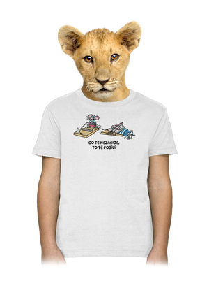 Co tě nezabije dětské tričko White