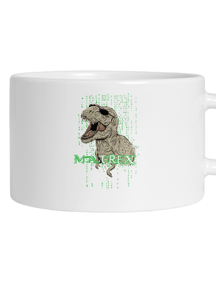 MAT-REX hrnek makronka White