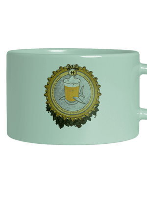 Pivní horoskop: Ryba hrnek makronka Mint Macaron