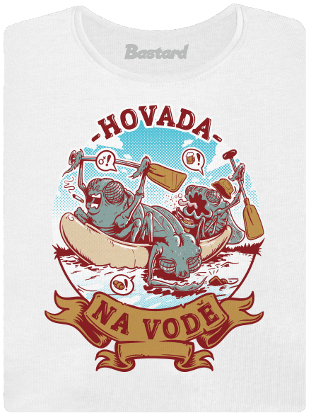 Hovada na vodě dámské tričko White