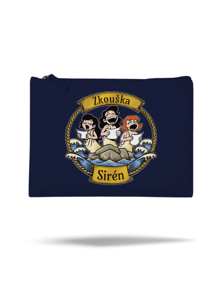 Zkouška sirén taštička French Navy