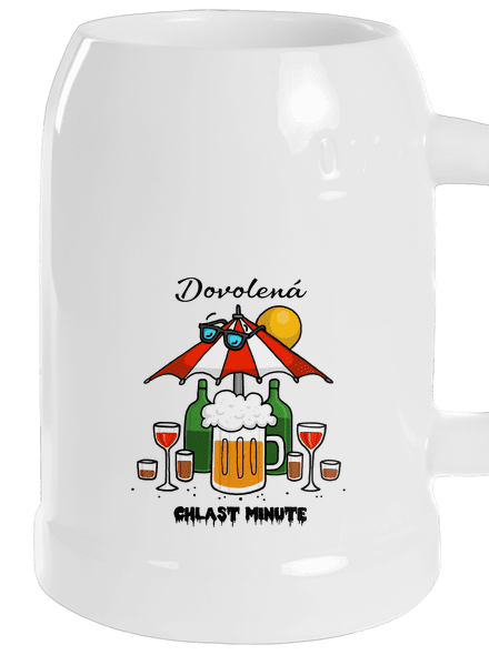 Chlast minute půllitr White