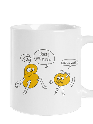 Opilé brambory klasický hrnek White