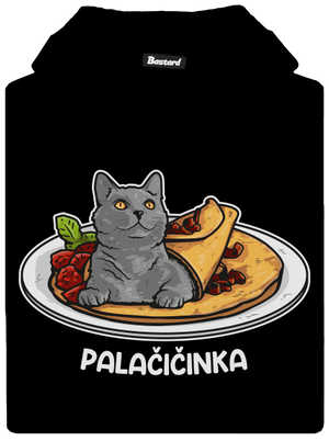 Palačičinka dětská mikina klokanka Black