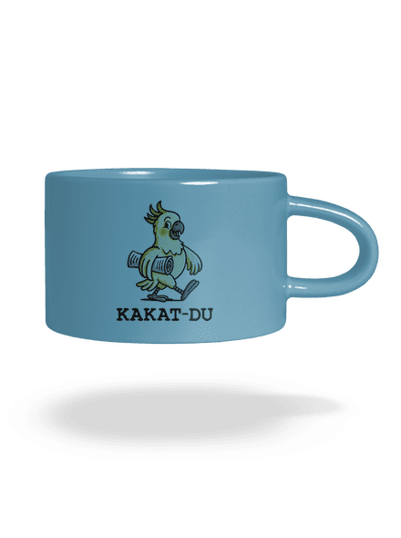 Kakat-du hrnek makronka Blue Macaron