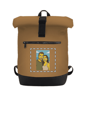Simpsonovi z vlastní fotky batoh Caramel