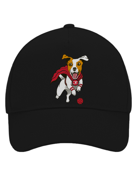 Jack Russell kšiltovka baseballka Black