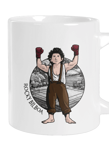 Rocky Bilboa velký hrnek White